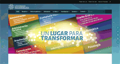 Desktop Screenshot of lameso.edu.mx